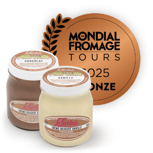 Médailles 2025 MDF BRONZE Crème dessert
