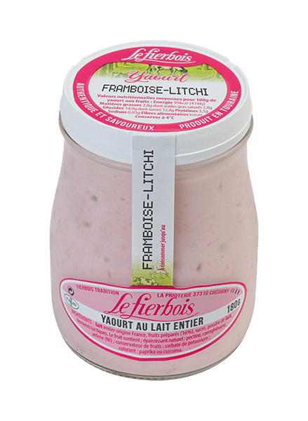 Yaourt Framboise - Litchi